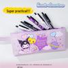 Sanrio Kuromi Pencil Case - Stylish Stationery Box for Primary School Students.