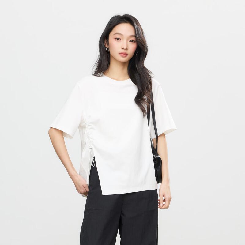 Elva' Island Summer Irregular Short Sleeve Shirt