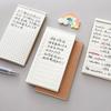 4 Typy Kraftový Papír Zápisník Plánovací Papír Prázdný Zápisník Přenosný A Odtrhávací Zápisník Ins Blok na Poznámky Seznam Úkolů Plánovač Zápisník