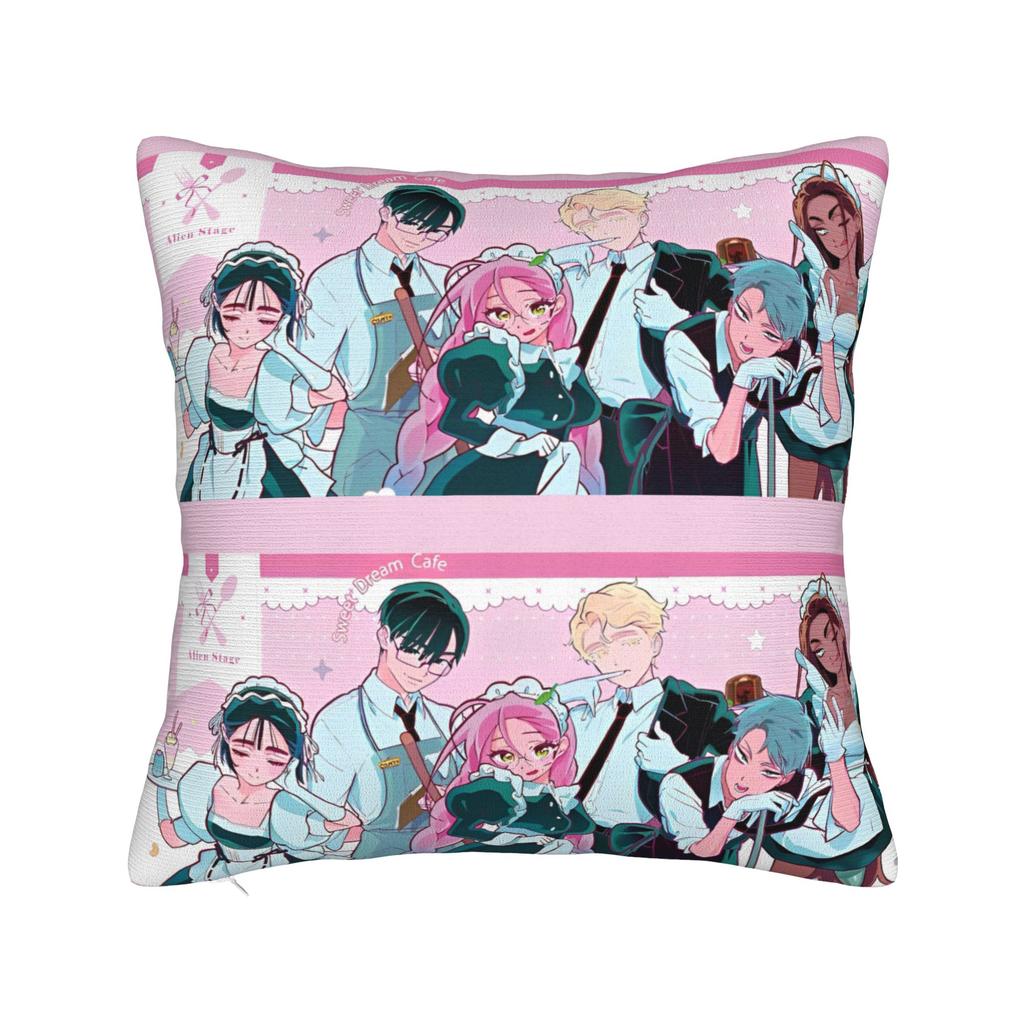 Ivti Alien Stage Anime Pillowcase Cushion Cover Decorative Luka Ivan Till Mizi Throw Pillow Case Cover Seater Drop Shipping