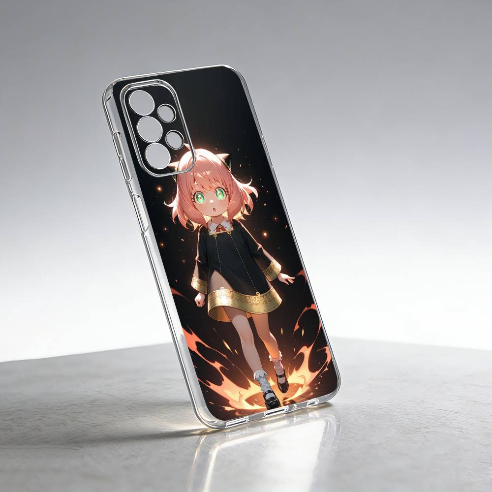 S-Spy Family-y Anya Forger-R Phone Case For Samsung S25,S24,S21,S22,S23,S30,Ultra,S20,Plus,Fe Transparent Cover