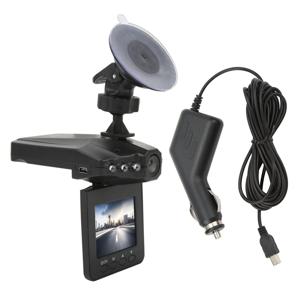 1080P HD Automotive Recorder Camera Infrared Night Vision with 2.5in Color Display Car Video Recorder for Outdoor