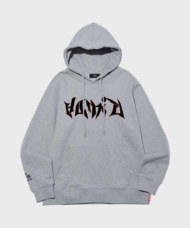 ARTISTWEAR [Set] Atw Homi Hoodie + 87St Wide Elastic Pants_Gy