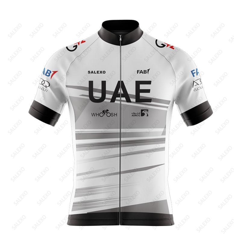 Bărbați de vară Emiratele Arabe Unite Îmbrăcăminte de ciclism cu mânecă scurtă Tricou pentru ciclism Sport Mtb Tricou pentru biciclete Respirabil Set de tricou pentru ciclism