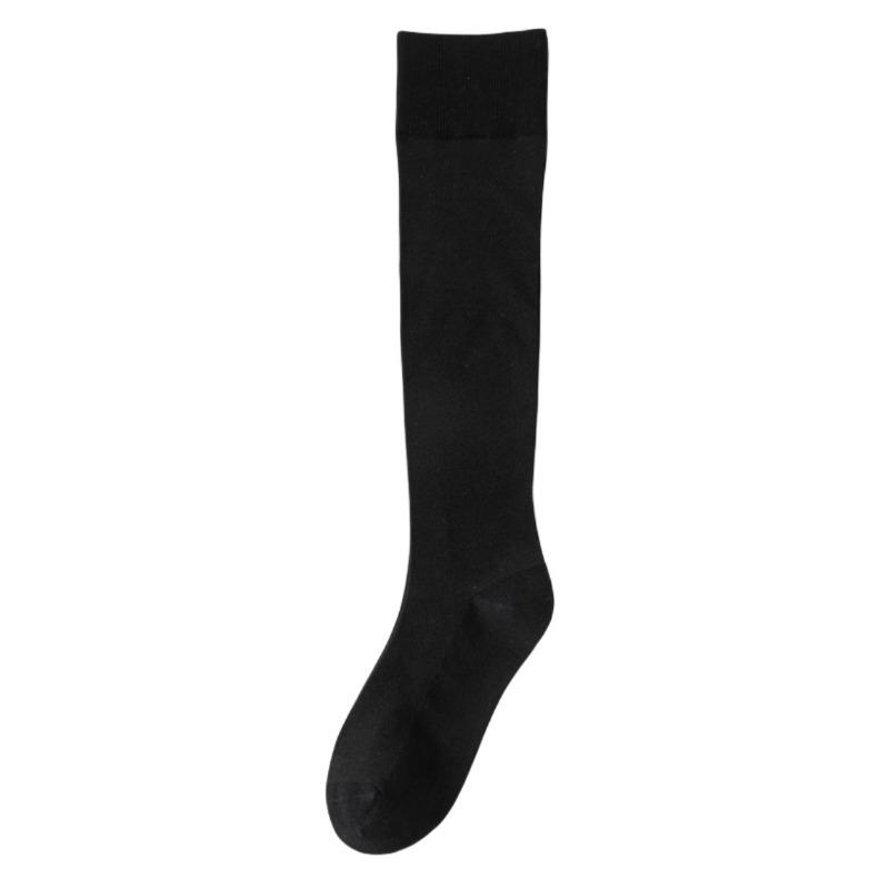 Women's Autumn and Winter Skinny Leg Preppy Style High Leg Socks