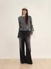 Women's Knitted Cable Cardigan: Solid Color, Round Neck, Versatile Casual Top for Autumn/Winter