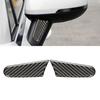 Fit For Porsche Macan 2014- Carbon Fiber Rearview Mirror Sticker Strips Trim