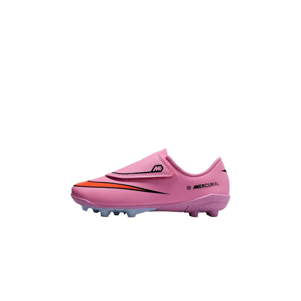 Nike Mercurial Vapor 16 Stylish Comfortable Simple Low-Top Soccer Shoes Magic Flamingo/All Crimson/Black Kids Soccer Shoes FQ8290-600