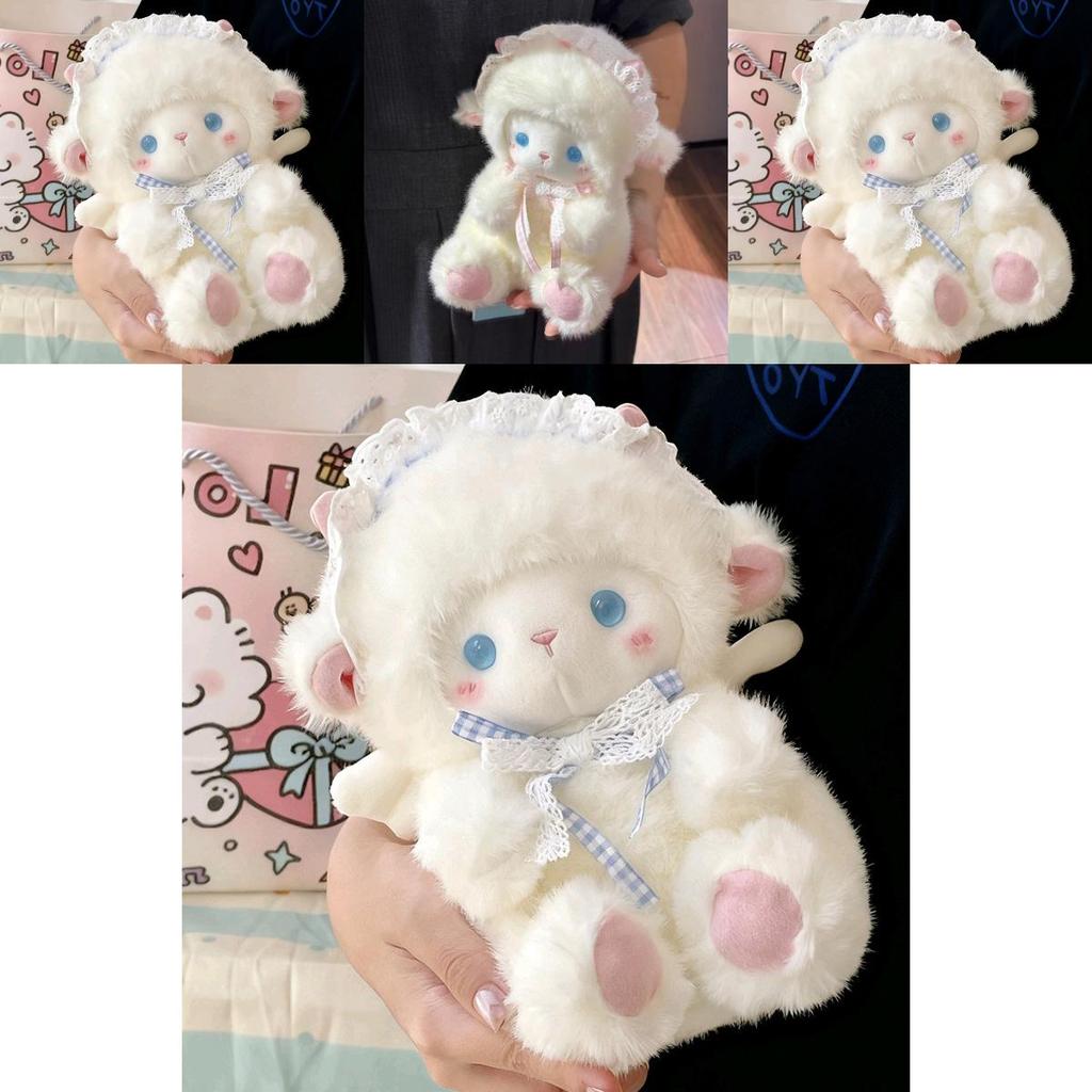 Plush Angel Sheep Toy With Soft Cotton Filling For Kids Birthday Gift