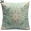 Talos Home Decor Vintage Geometric Flower Cotton Linen Throw Pillow Case Cushion Cover