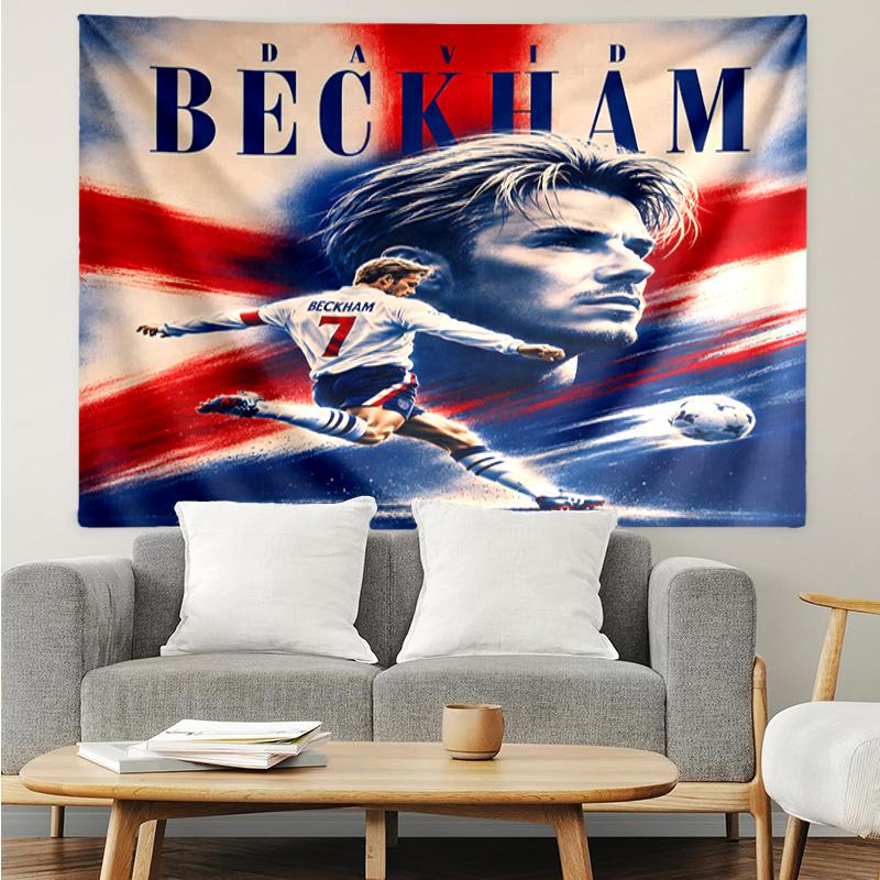 David Manchester United Legend Tapestry, Unique Design Tapestry, Suitable for Bedroom,Livingroom, Playroom,Heartwarming Fan Holiday Gifts
