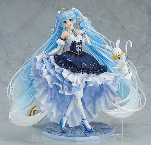 Character Vocal Series 01 Hatsune Miku Snow Miku Snow Princess Scale ABS PVC Complete Figure Ver. 1/7 & Pre-painted
