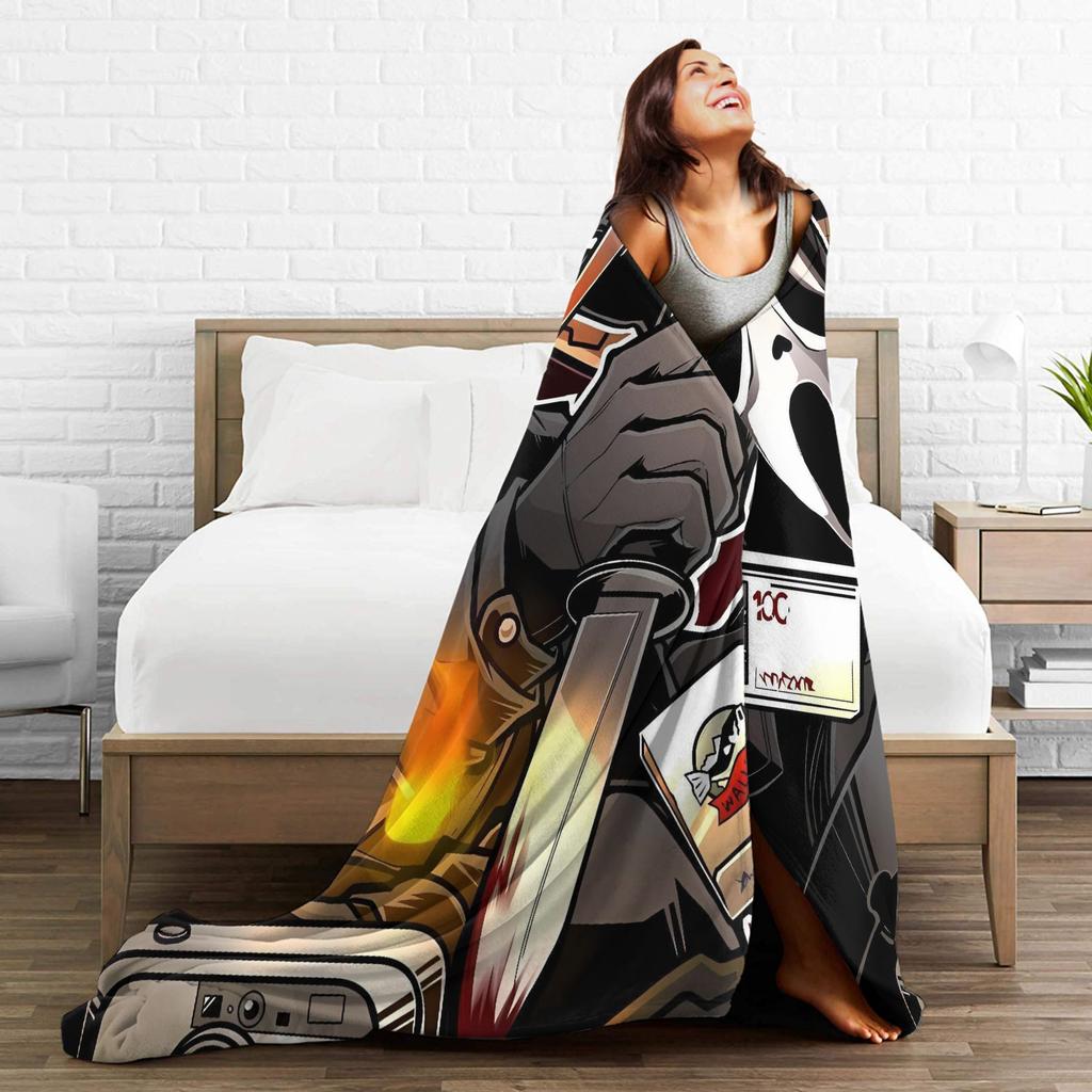 Dead by Daylights Art Blanket Quality Soft  Throw Blanket Winter Child Couch Chair Comfortable Bedspread