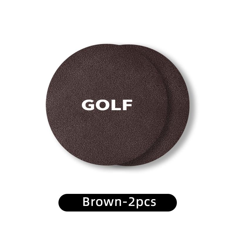 LEG1 2pcs Car Suede Coaster Water Cup Holder Drink Pad Auto Interior Accessories For Volkswagen VW Golf Jetta Passat mk4 mk5 mk6 CC