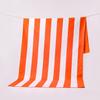 Double Sided Velvet Beach Towel Striped Microfiber Quick Dry Absorbent Swim Towel Beach Swimming Fitness Sporty Wodne