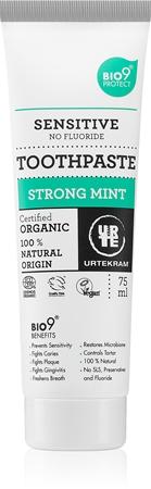 

Зубная паста Urtekram Strong Mint для чувствительных зубов TU прозрачный