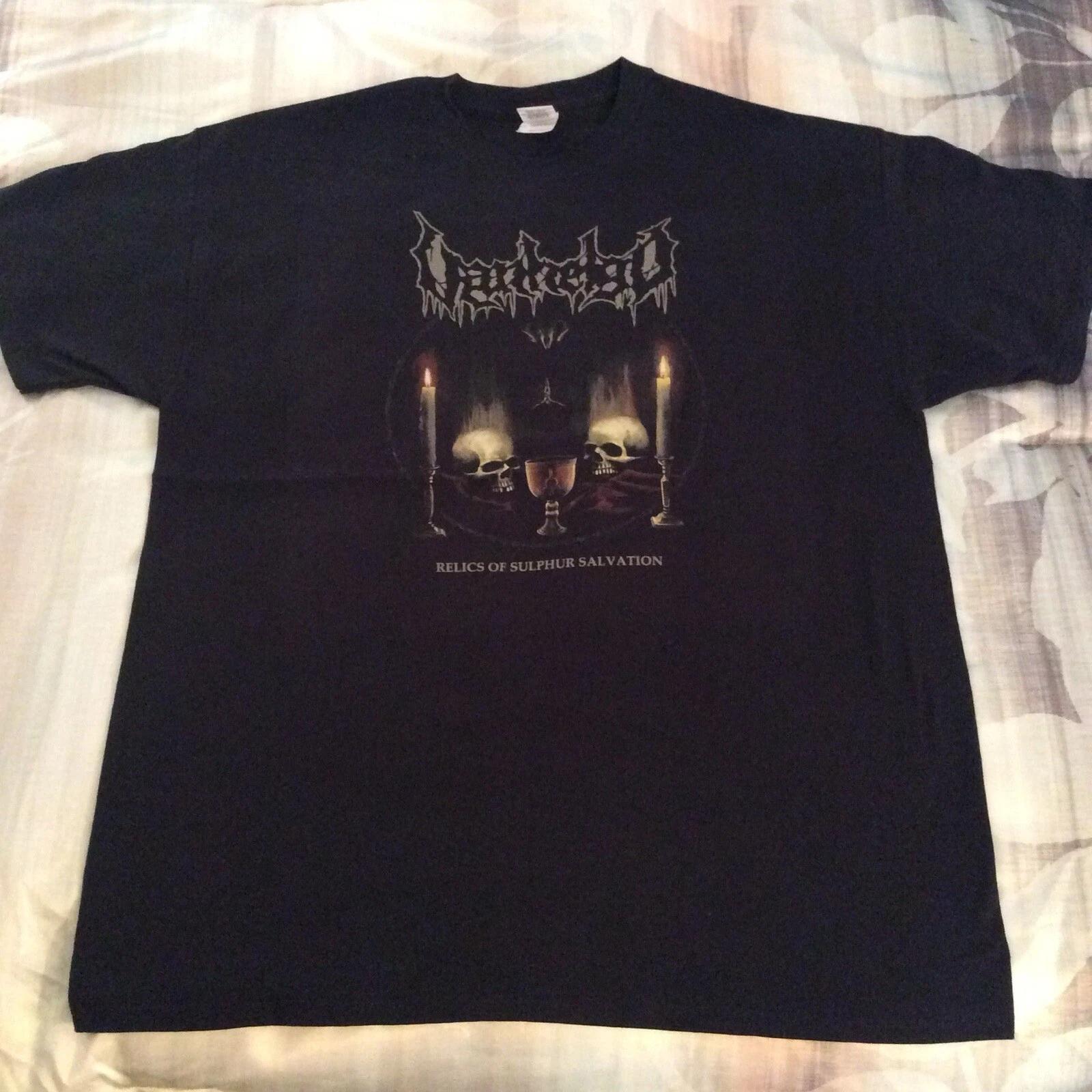 VANHELGD Relics Of Sulphur Shirt XL, Azarath, The Chasm, Inquisition, Urgehal M