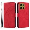 Magnetische Leder-Brieftaschenhülle für Moto G86 G85 G84 G56 G54 G34 G06 G05 G15 G24 G55 G35 G75 Edge 50 60 Pro Ultra Hülle Kurvenlinie