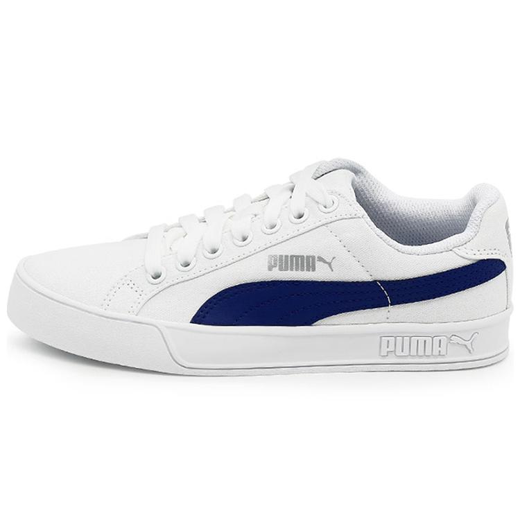 PUMA Smash Vulc Cv White Blue 359914-01 35.5 серый/белый