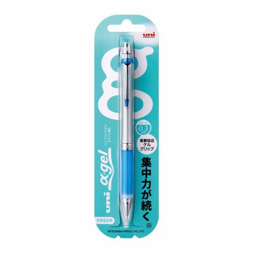 Uni Mitsubishi Pencil Mechanical Pencil Alpha Gel 0.3 Slim Royal Blue M3807GG1P.40