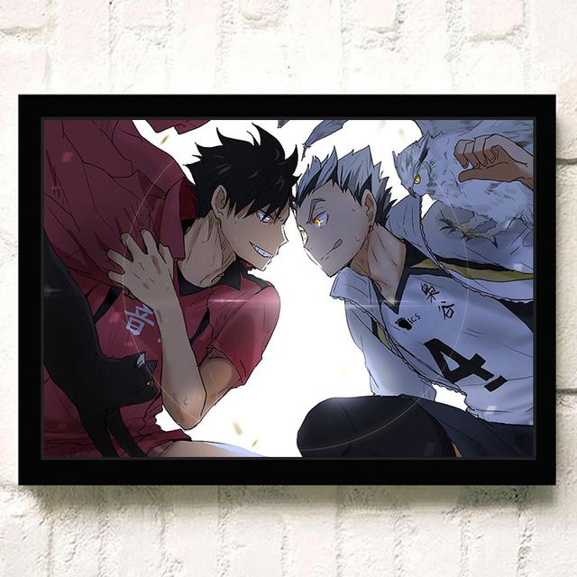 Japanese Sports Cartoon Anime Haikyuu Canvas Painting Posters and Prints Abstract Decorative Home Decor Cuadros
