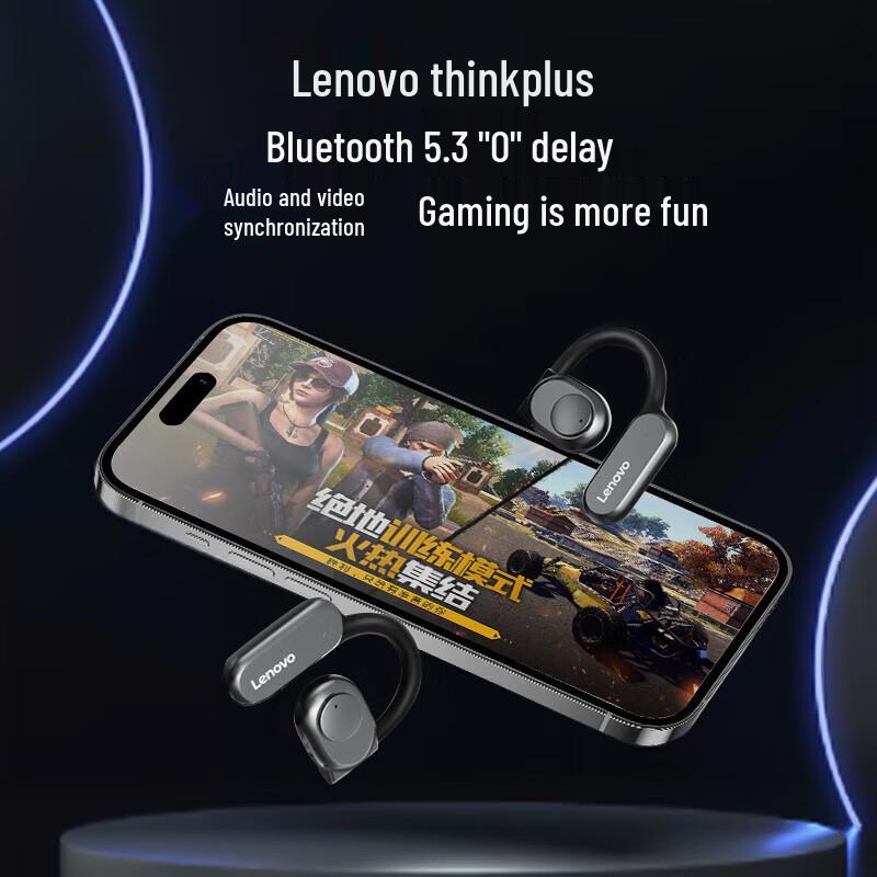 Lenovo LP76 Bluetooth Ear-hook Sports Headset