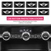 Car DIY Interior Decoration Sticker Steering Wheel Dashboard Decal For BMW Mini Cooper Countryman Clubman R55 R56 R60 F54