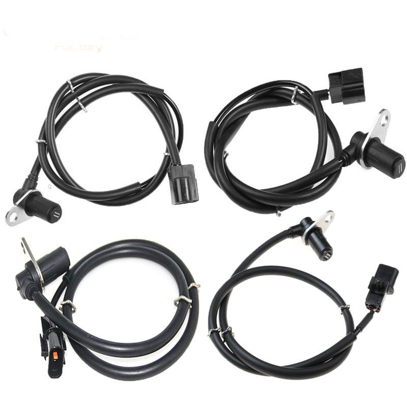 Front Rear Left Right ABS Wheel Speed Sensor For Mitsubishi Pajero Montero III 3rd 2000-2006 MR569411 MR569412 MR407270 MR407271