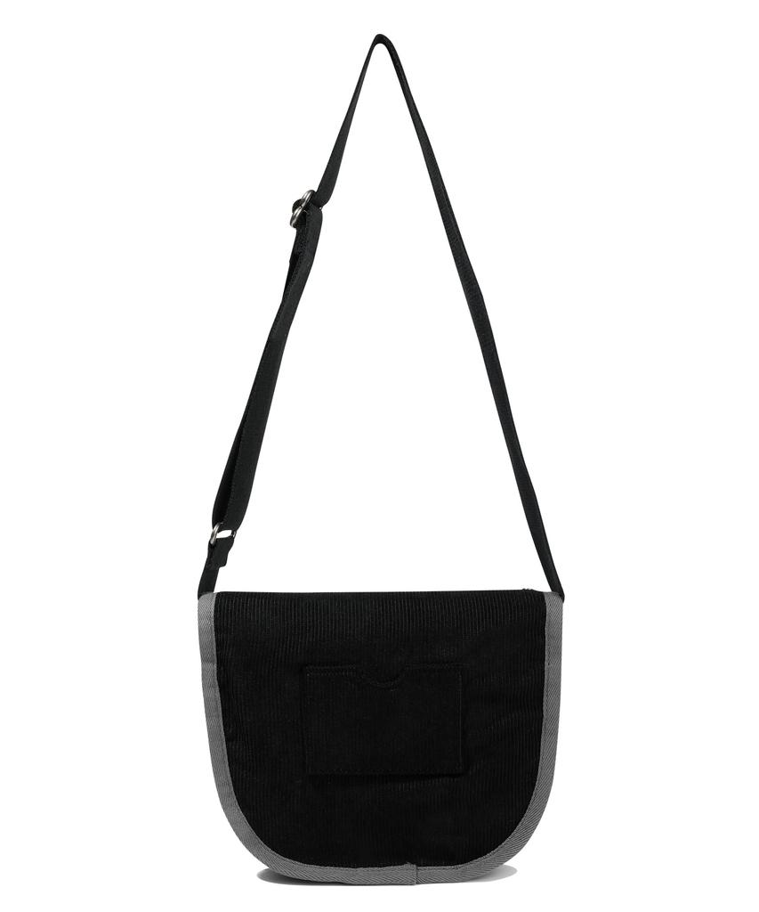 Not4Nerd 4 Symbol Stud Corduroy Mini Cross Bag - Black