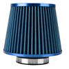76MM 3 Inch High Flow Cold Air Intake Filter Universal Induction Kit Car Accessories Vehicles Air Filters Sport Power Mesh ConeGood product