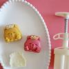 Food Grade Plastic Capybara Cookie Mooncakes Molds Easy Hand Press Mechanism For Homemades Dessert Pastry Making Tool