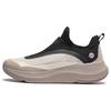 Li Ning SOFT GO Slip On Low Top Casual Shoes Men's Khaki Black AGLU105-3