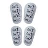Mini Soccer Shin Guards PU Material Comfortable Small Shin Pads Lightweight Football Protector for Boys