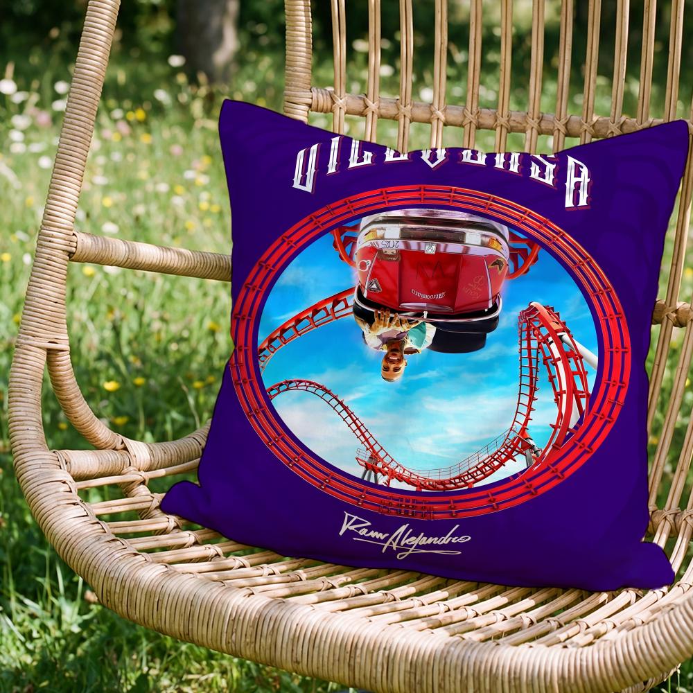 Popular RRauw Alejandroful Cushion Cover Versatile DoubleSided Pillow Case Fit for Sofa Bed Car Daily Decor