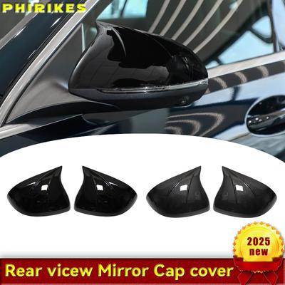 2pcs ABT Style Black Rearview Side Mirror Cover Caps for Mercedes C Class W206 2026 2026 2026 2026