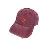 Crying Heart Shaped Baseball Cap With Washed Cotton For Summer Sun Protection Outdoor Casual