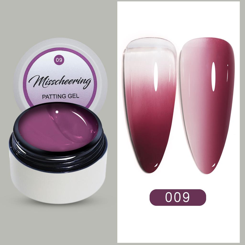 Nail Art Pat Glue Nail Polish Glue Lasting Pat Painted Glue High Saturation Leave-In Can Be Gradually Changed