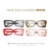 Transparent Myopia Glasses Frame Square Frame Computer Goggles Cat Eye Glasses Clear Glasses Anti Blue Light