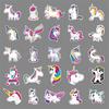 101 Unicorn Doodle Personalized Cartoon Children's Guka Hand Account Waterproof DIY Skateboard Suitcase Stickers