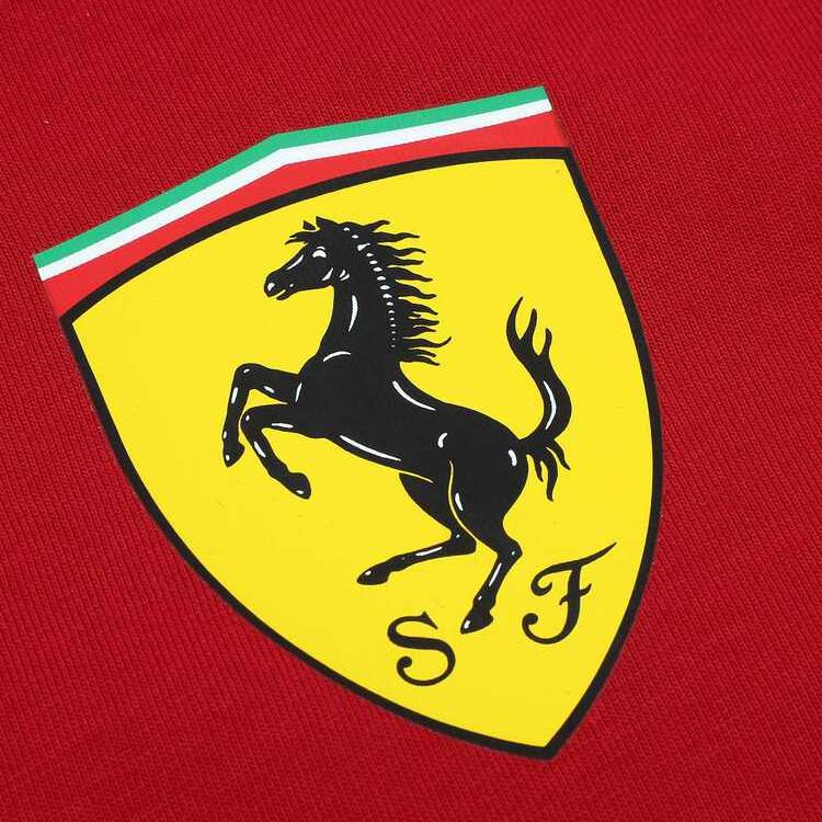 Puma Ferrari Racing Series Ss25 Soft Comfortable Skin-Friendly Breathable Short Sleeve Polo Shirt Men Polo Shirts Deep-Red 76394401