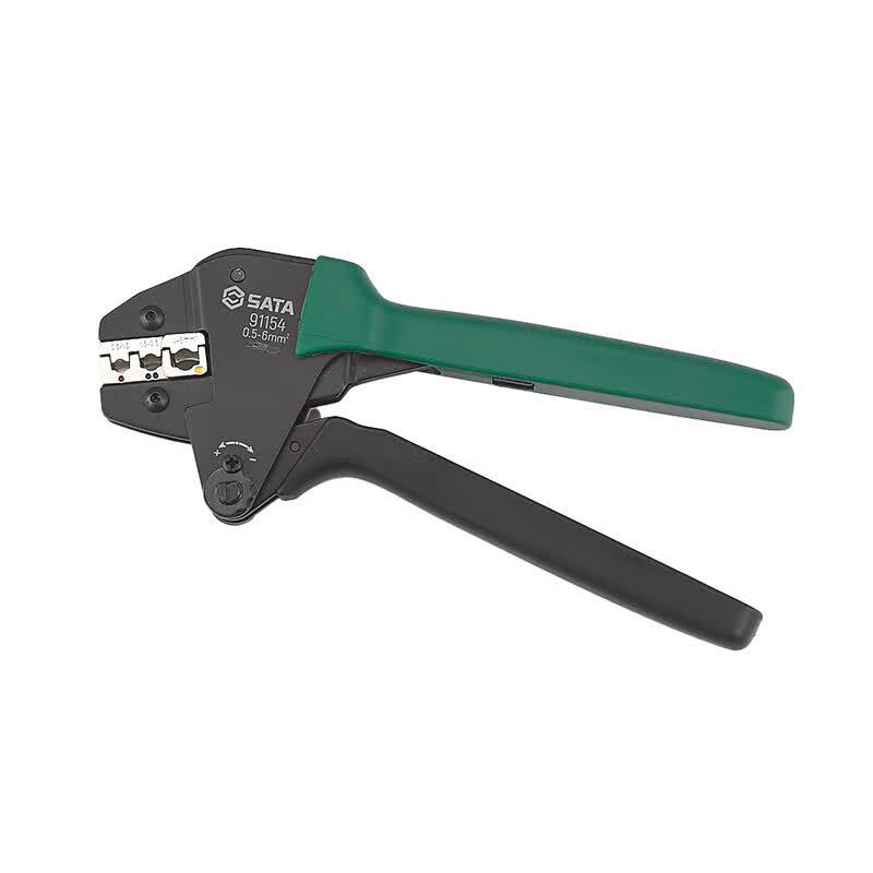 SATA Effort-Saving Insulated Terminal Crimping Pliers