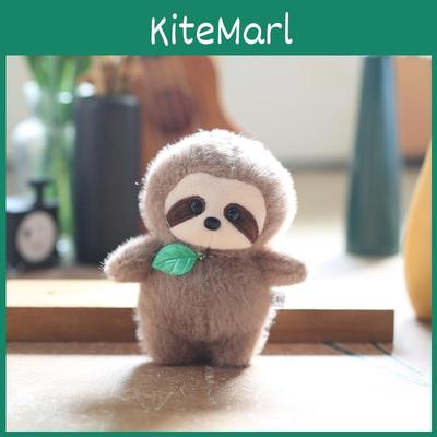 Plush Stuffed Animal Keychain Backpack Charm Pp Cotton Soft Short Fur Gift For Kids Girls