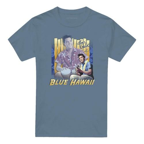 Elvis Presley Unisex Adult Blue Hawaii T-Shirt