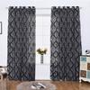 Curtains Translucent Window Tulle Drape Panel Sheer Scarf Valances 100*200/250