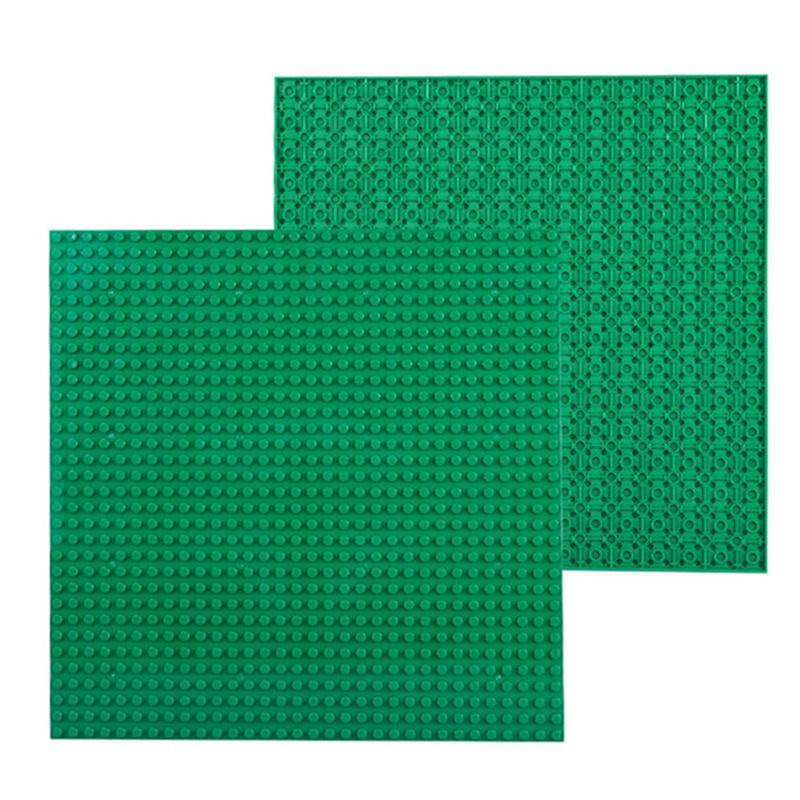 Non-Toxic 32*32 Dots Double Sided Baseplate Building Blocks Door And Windows Classical Base Plate Bricks Kids Toys Compatible Brand Blocks