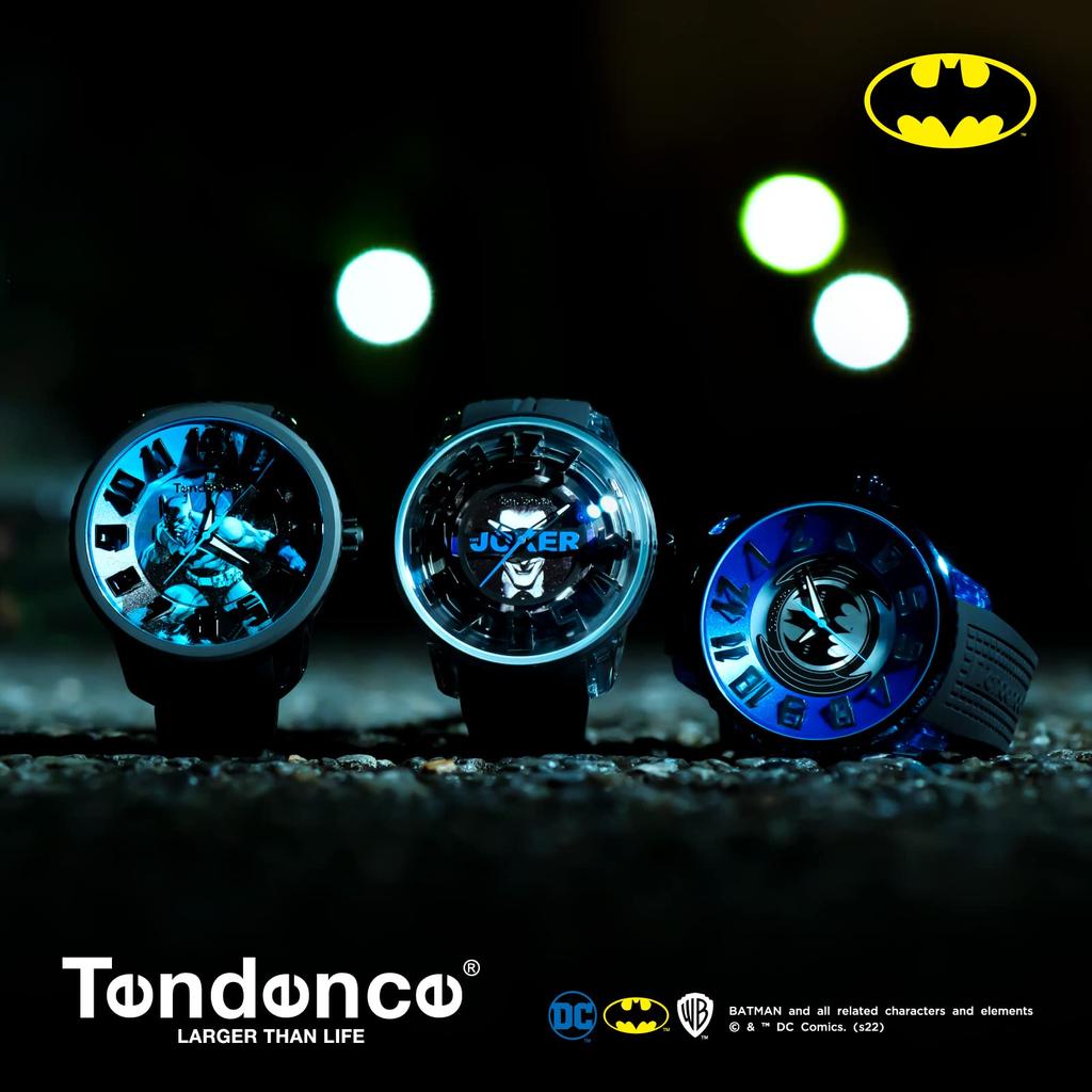 [TENDENCE] Tendence Watch DC BATMAN Collection FLASH TY532017 Blue Dial Men's