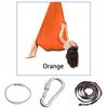 150x280cm Full Set Kids Home Hanging Swing Seat Yoga Fitness Hammock Nylon Elastic Therapy Cuddle Wrap Aerial Yoga
