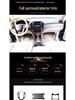 10-12 SRX Peach Wood Air Vent Frame Carbon Fiber Anti-Scratch Stickers