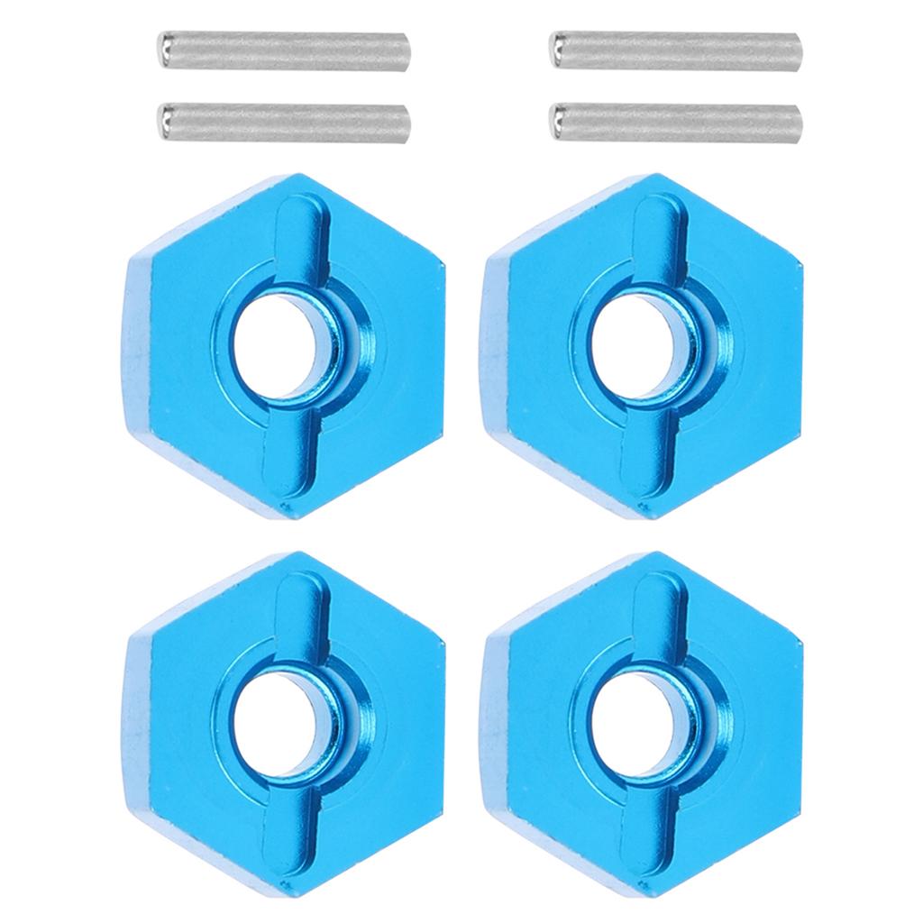 5MM Wheel Hex, Pins Fit for   1 14 144001 Ruote Bianche Mount Hubs Nut with Kit   RC CarBlue 1266B