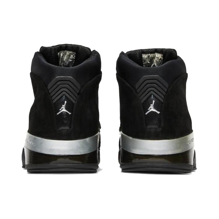 New JORDAN 17 Retro Black Silver Cdp 2008 322721-001